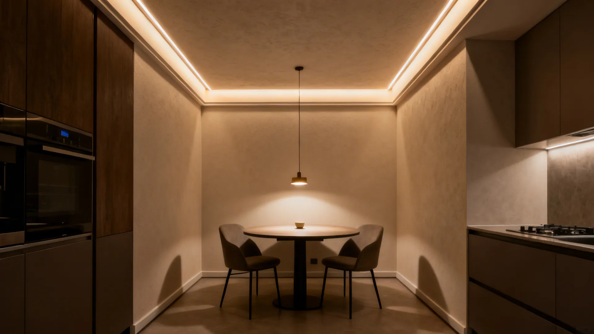 1) Slim Cove Perimeter with Hidden LEDs