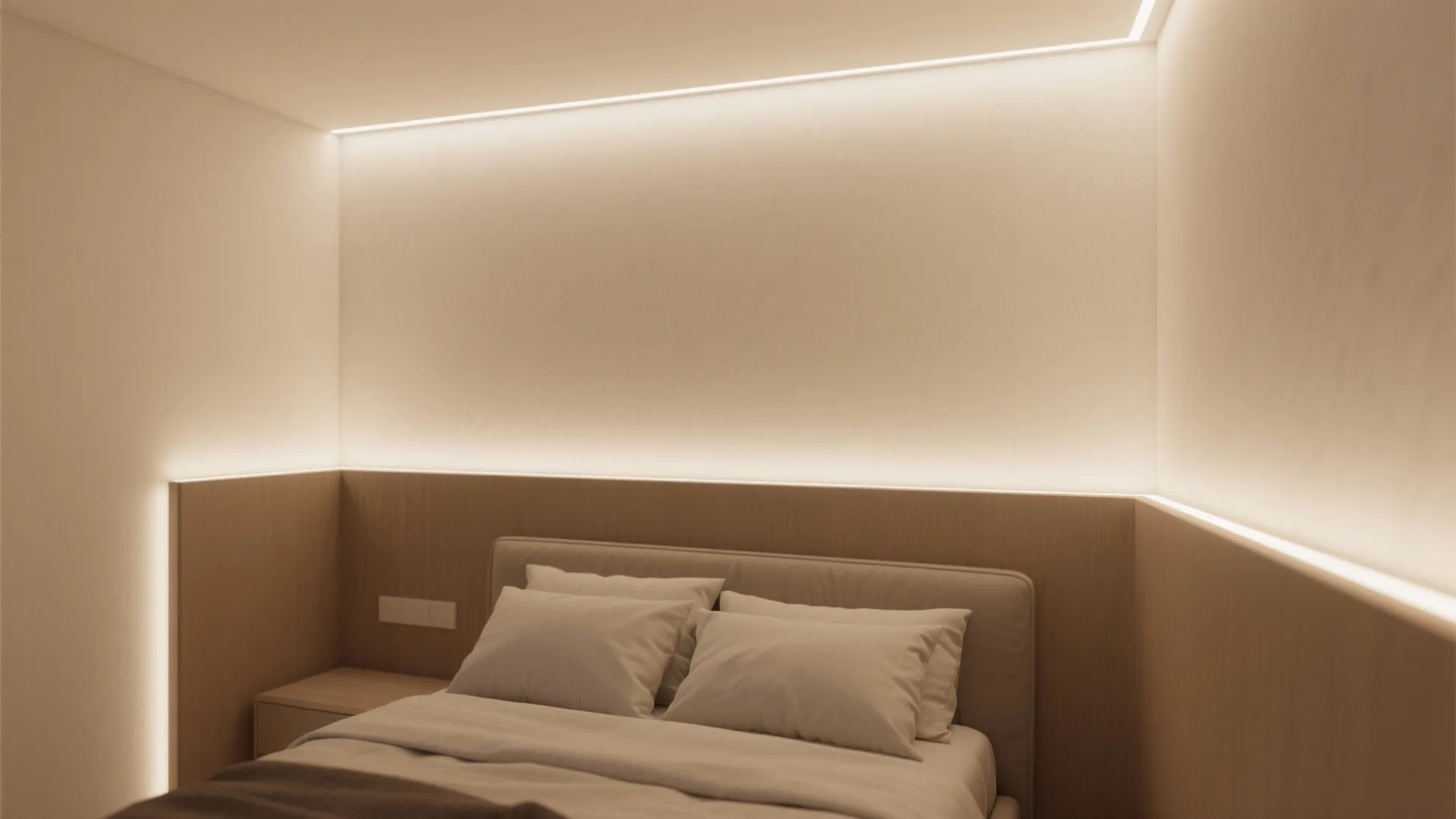 Indirect LED Wall Wash in a Slim Cove