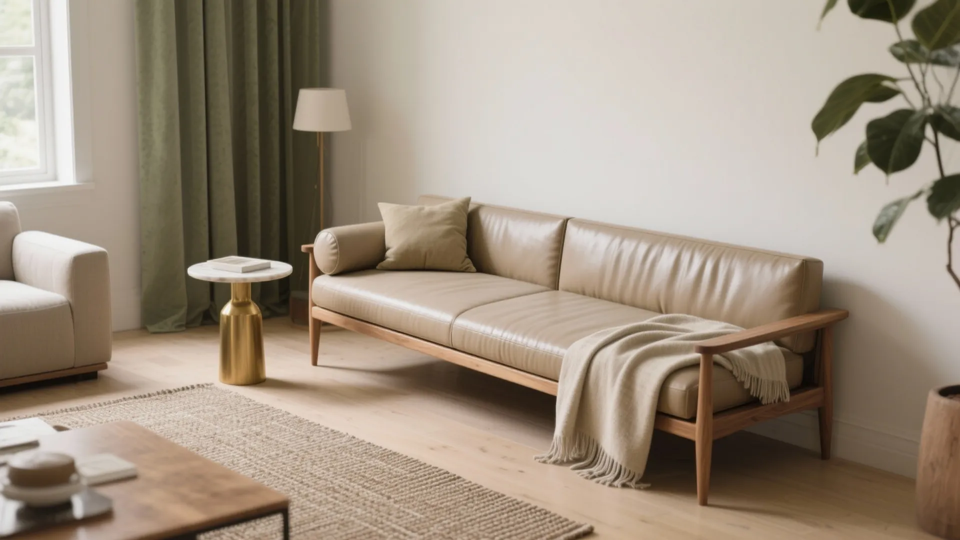 Slim Daybed or Chaise as a Linear Seat