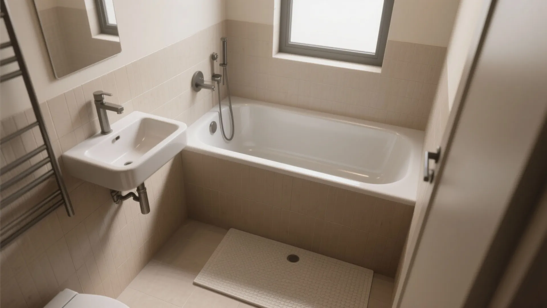 1. Slim, Deep Soaking Tubs (Corner or Alcove)