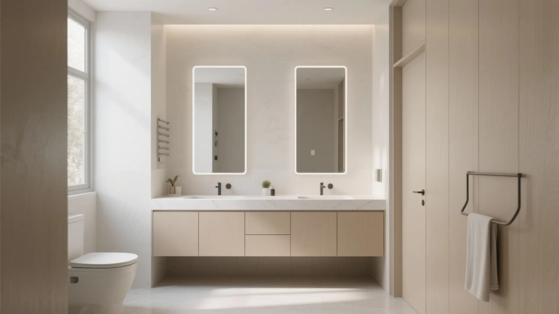 8. Double Vanity for Shared Bathrooms