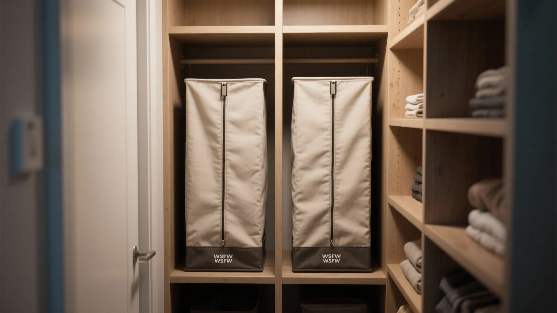 2. Dual-Compartment Slim Bins for Sorting