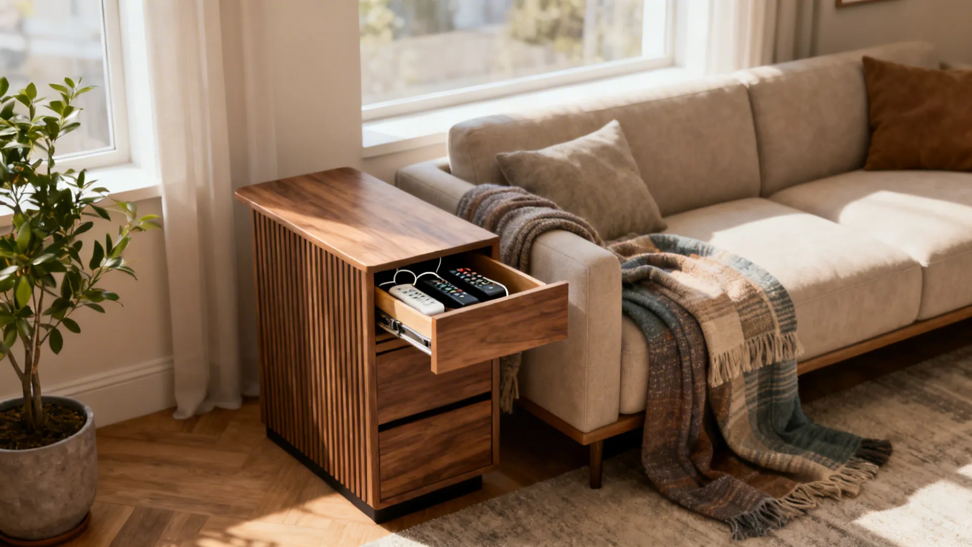 5 Living Room End Table Ideas with Drawers