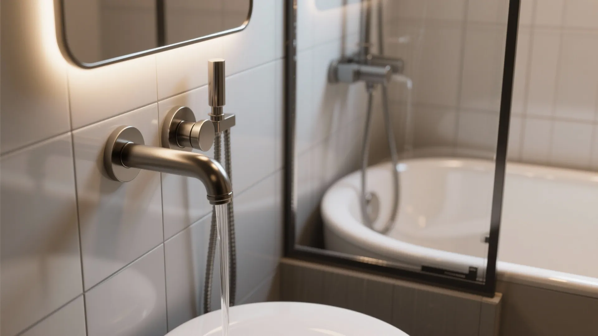 2. Pair with slim-profile fittings