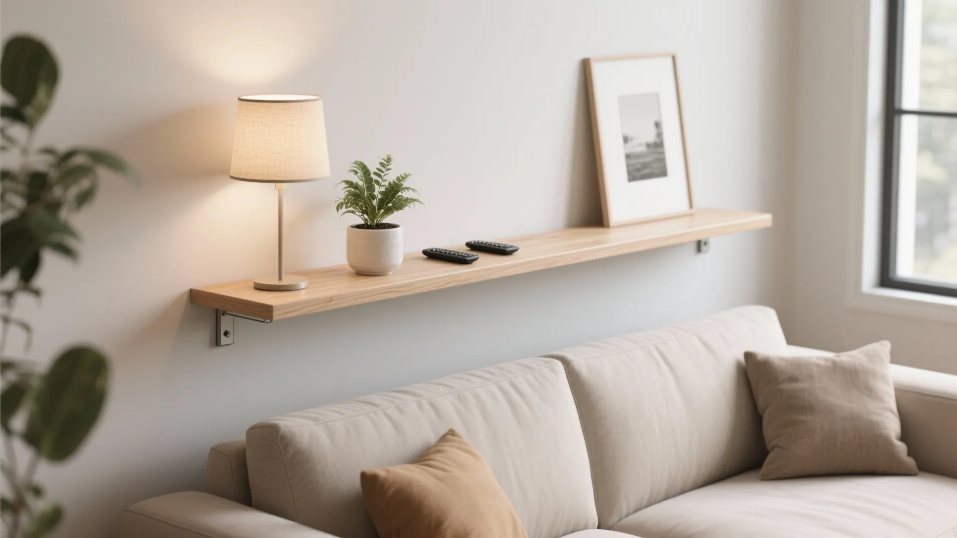 Slim Floating Shelf: Minimal and Modern