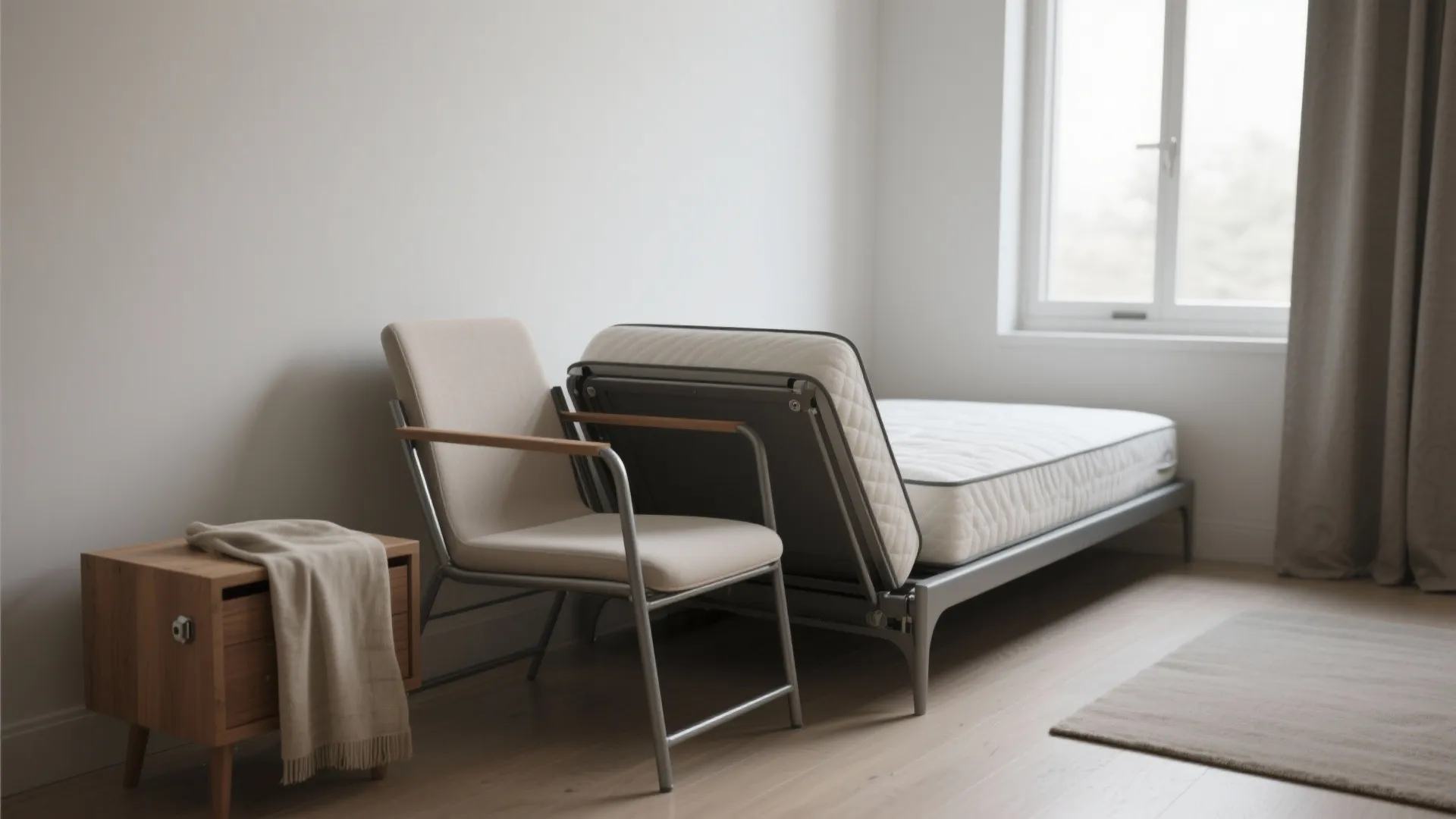 1. Slim Folding Chair Beds