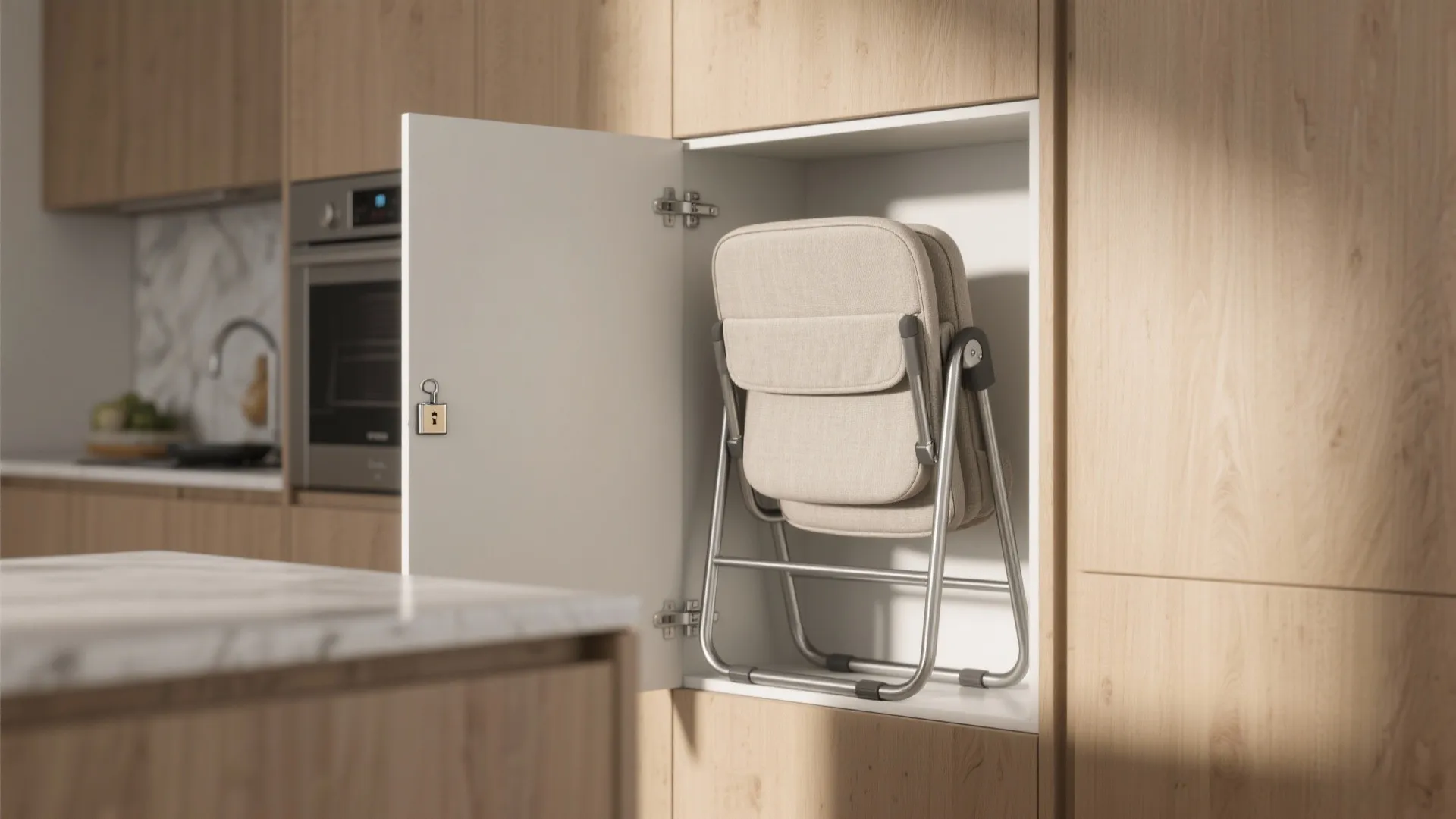 1. Slim Folding High Chair