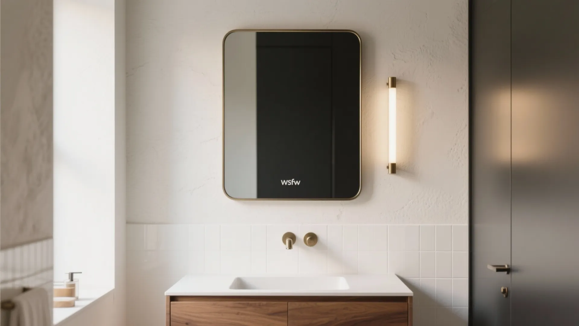 Slim Metal Frames: Quiet Contrast