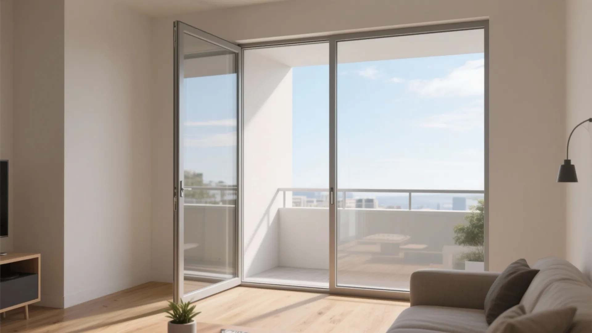 Slim-Frame Glazing for More Light