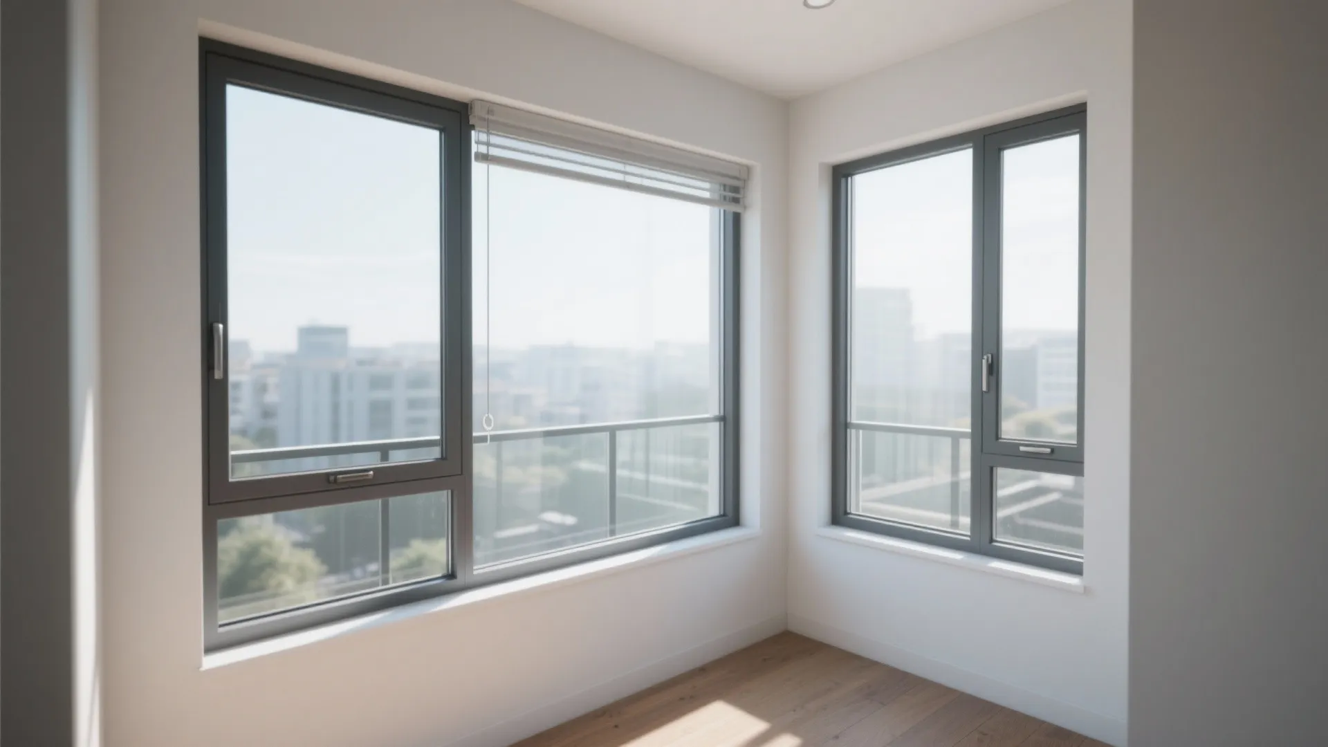 Idea 1: Slim frames, big panes