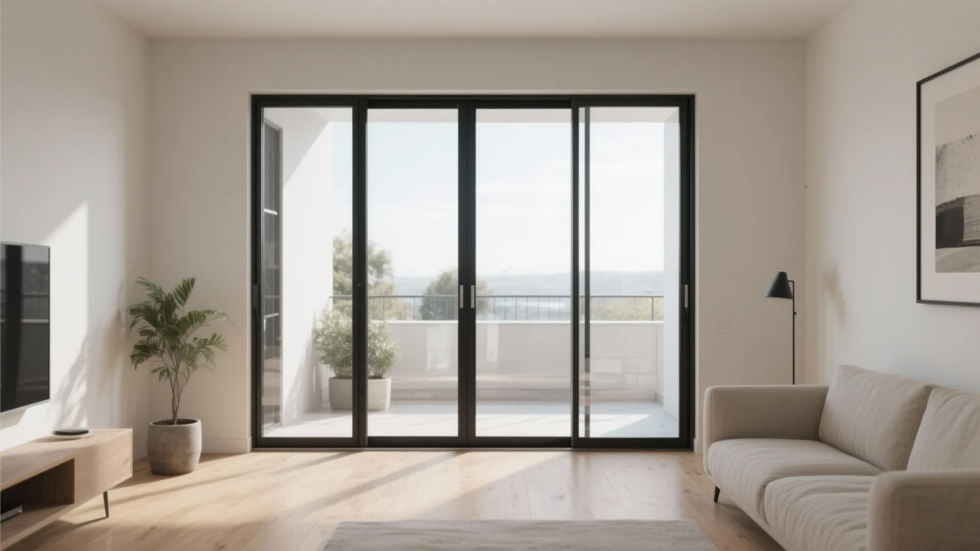 Slim-Frame French Doors: More Light, Less Bulk