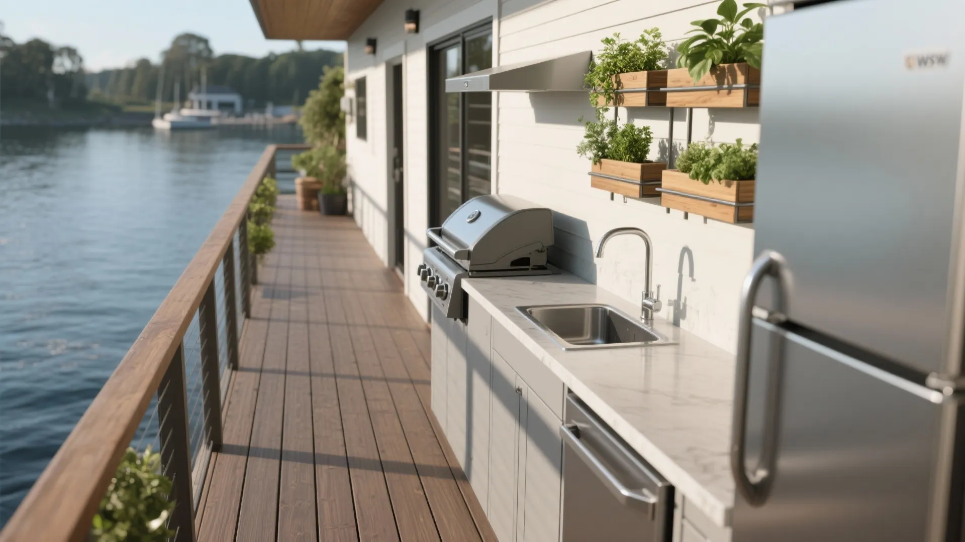 1. Slim Galley: All essentials in a linear run