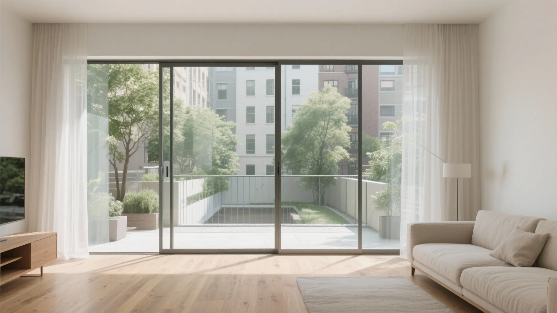 Ultra-slim frames with high-clarity glazing