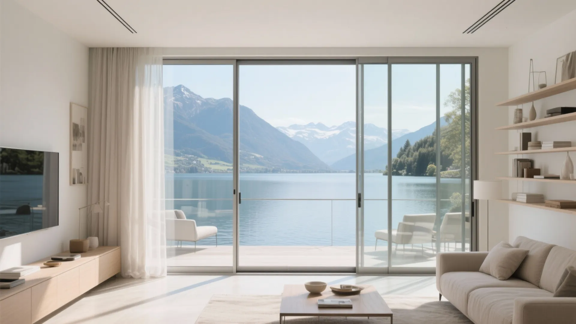 Panoramic Light with Slim-Framed Glazing