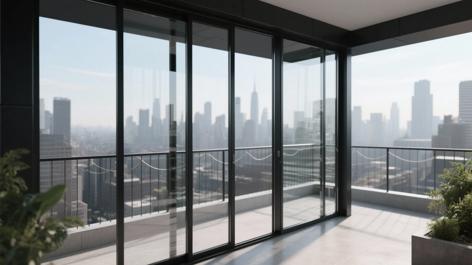 1) Slim Guards and Clear Sightlines