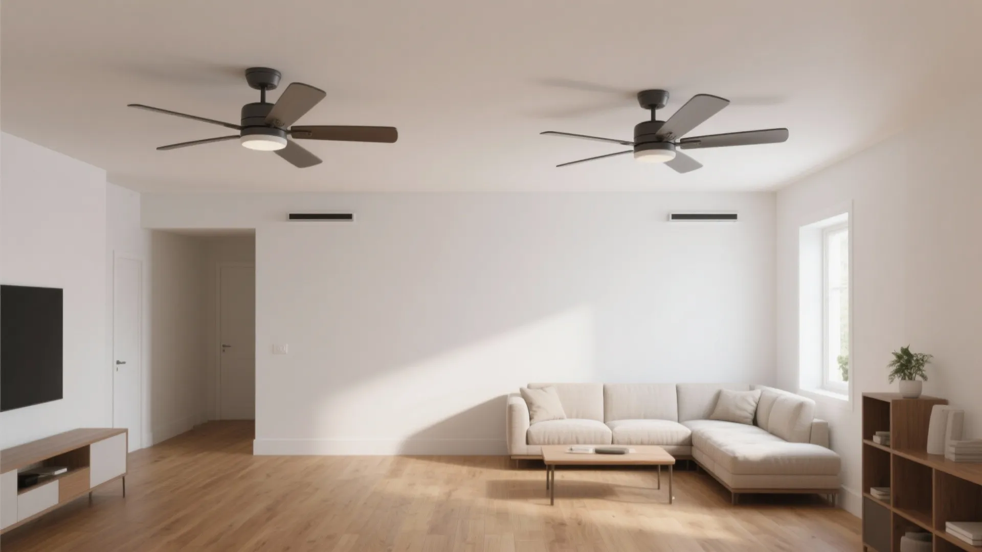 Slim Profile Fans for Low Ceilings