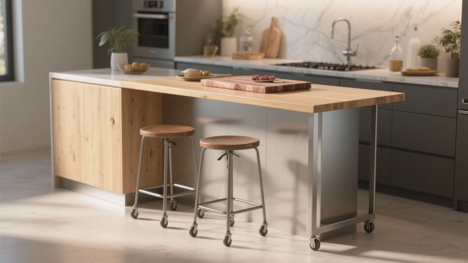 4. Slim, multiuse island or cart