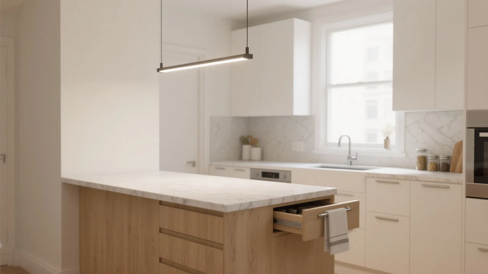 Narrow Island for Small Kitchen: Space-Saving Design Ideas: Fast-Track Guide to Choosing a Slim Kitchen Island That Maximizes Space