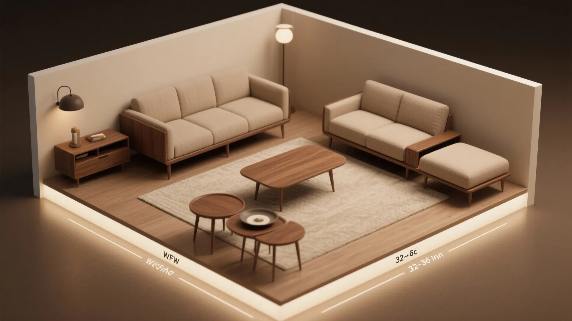 Right-Sized Furniture: Slim Profiles and Smart Seating