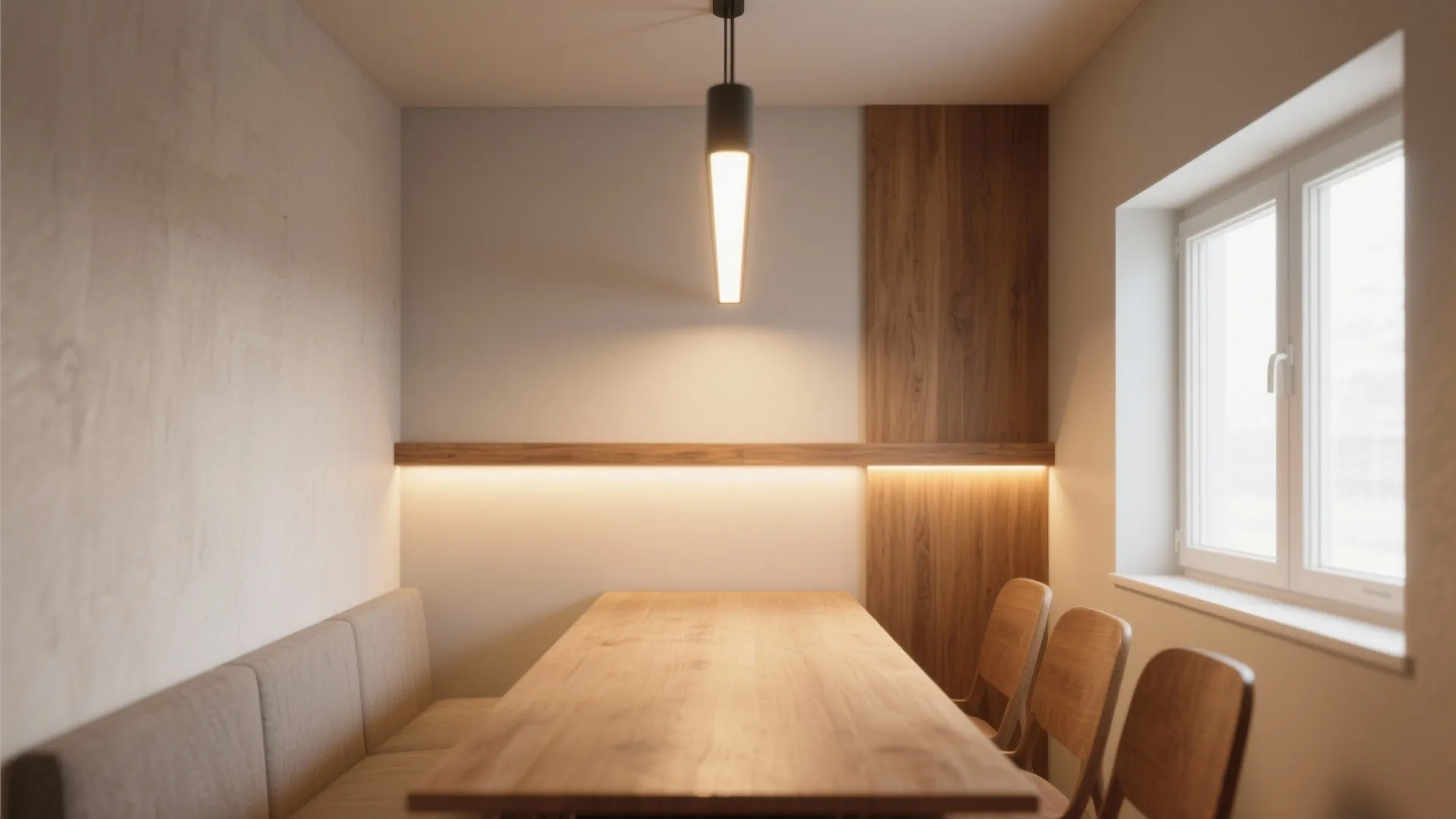 1. Slim LED Bar for Narrow Tables