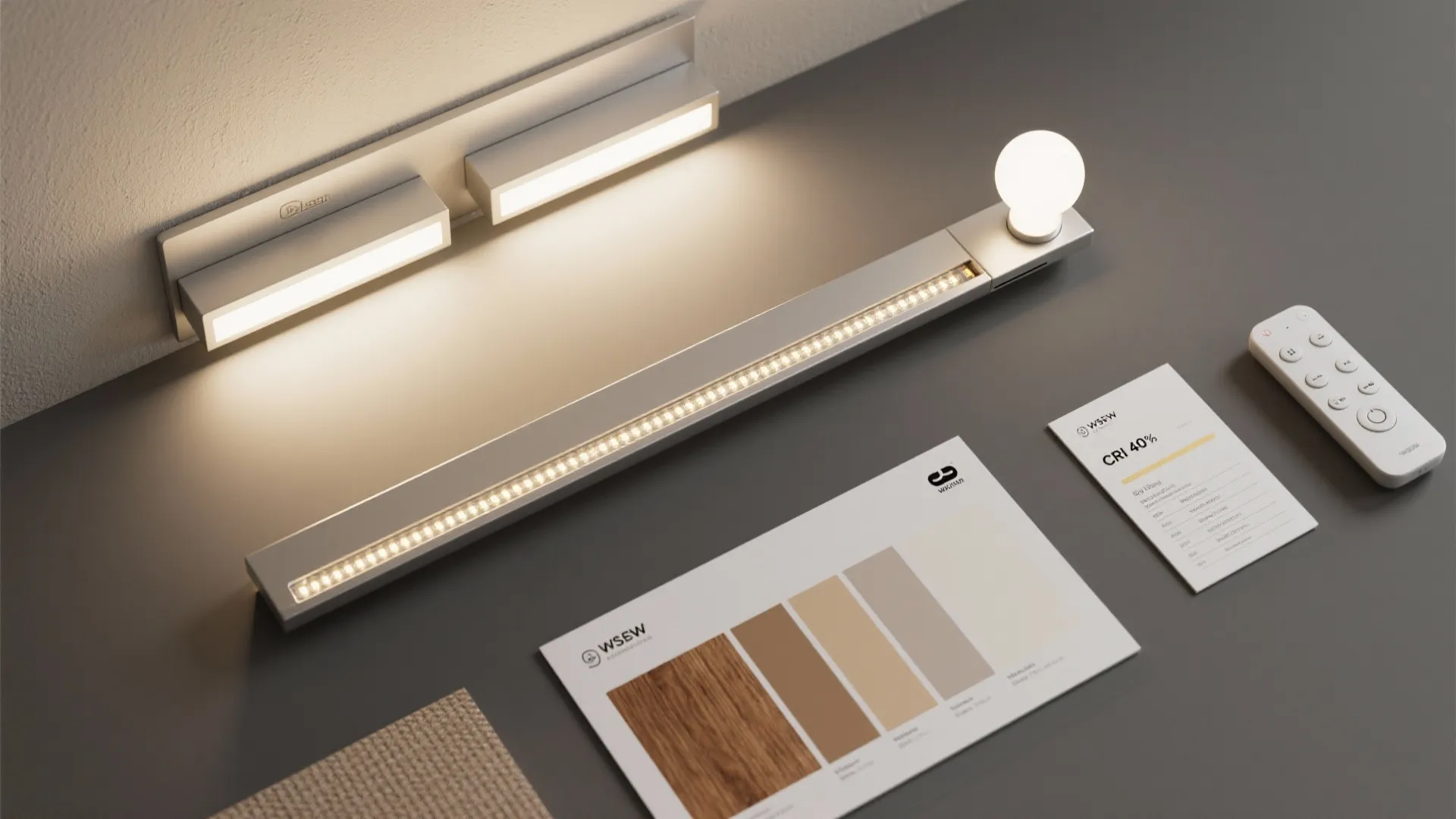 5. Slim LED Linear Two Light Sconce