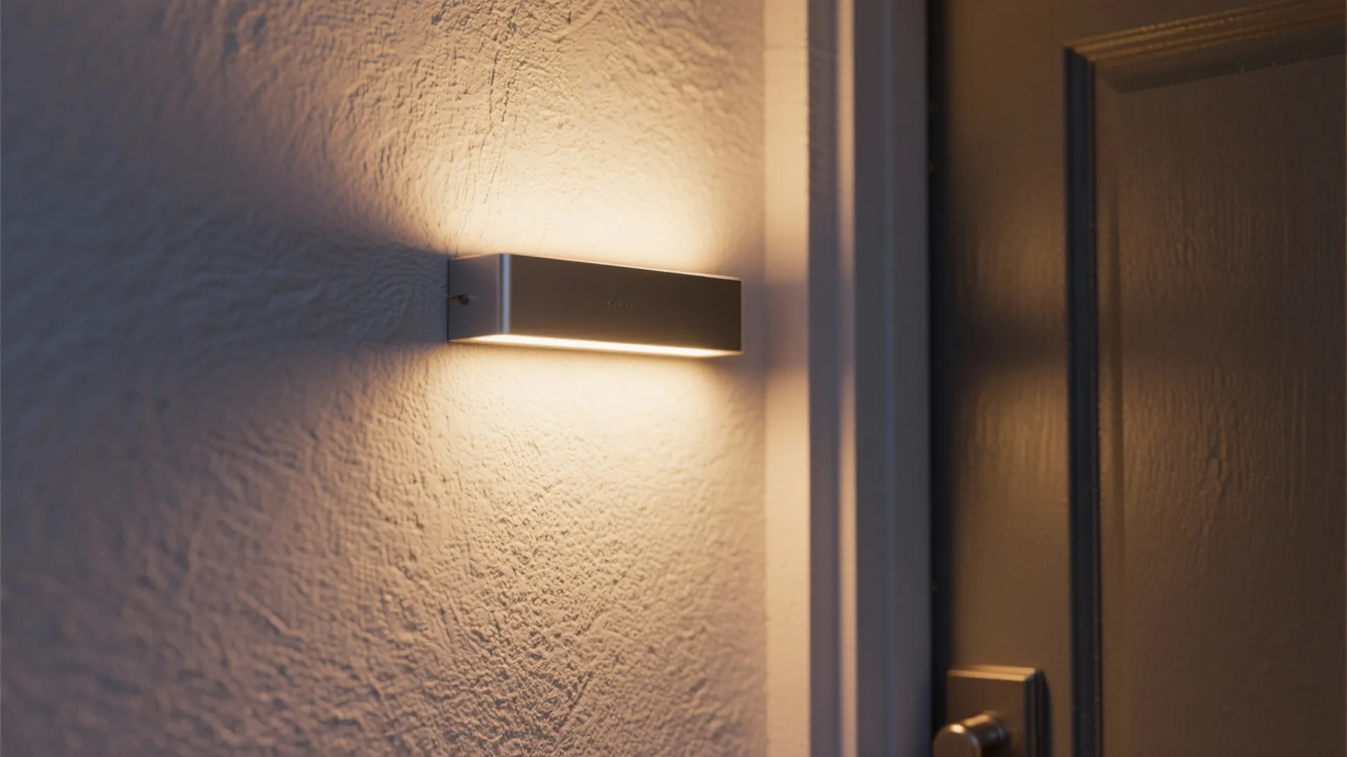 1. Slim LED Sconces for Narrow Entrances