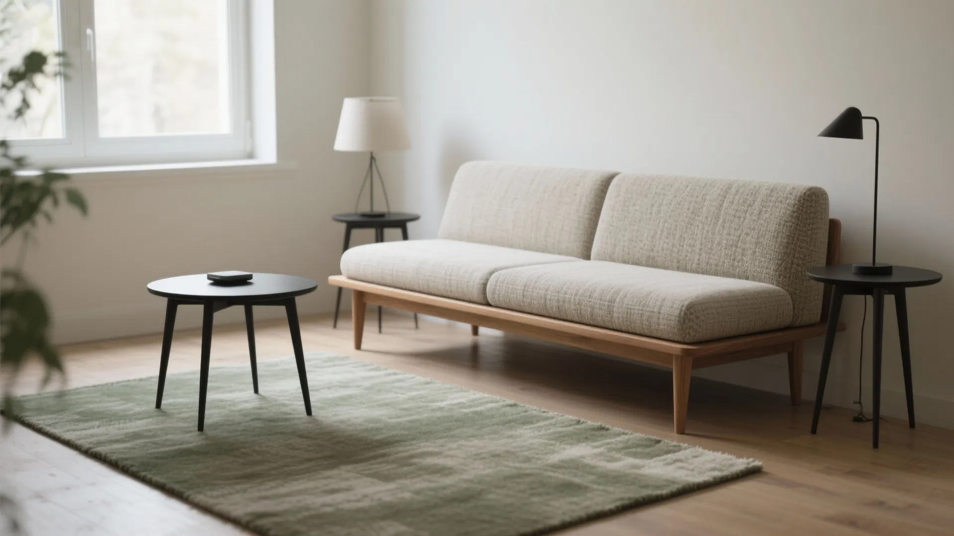 Slim, Leggy Sofas That Visually Open the Room