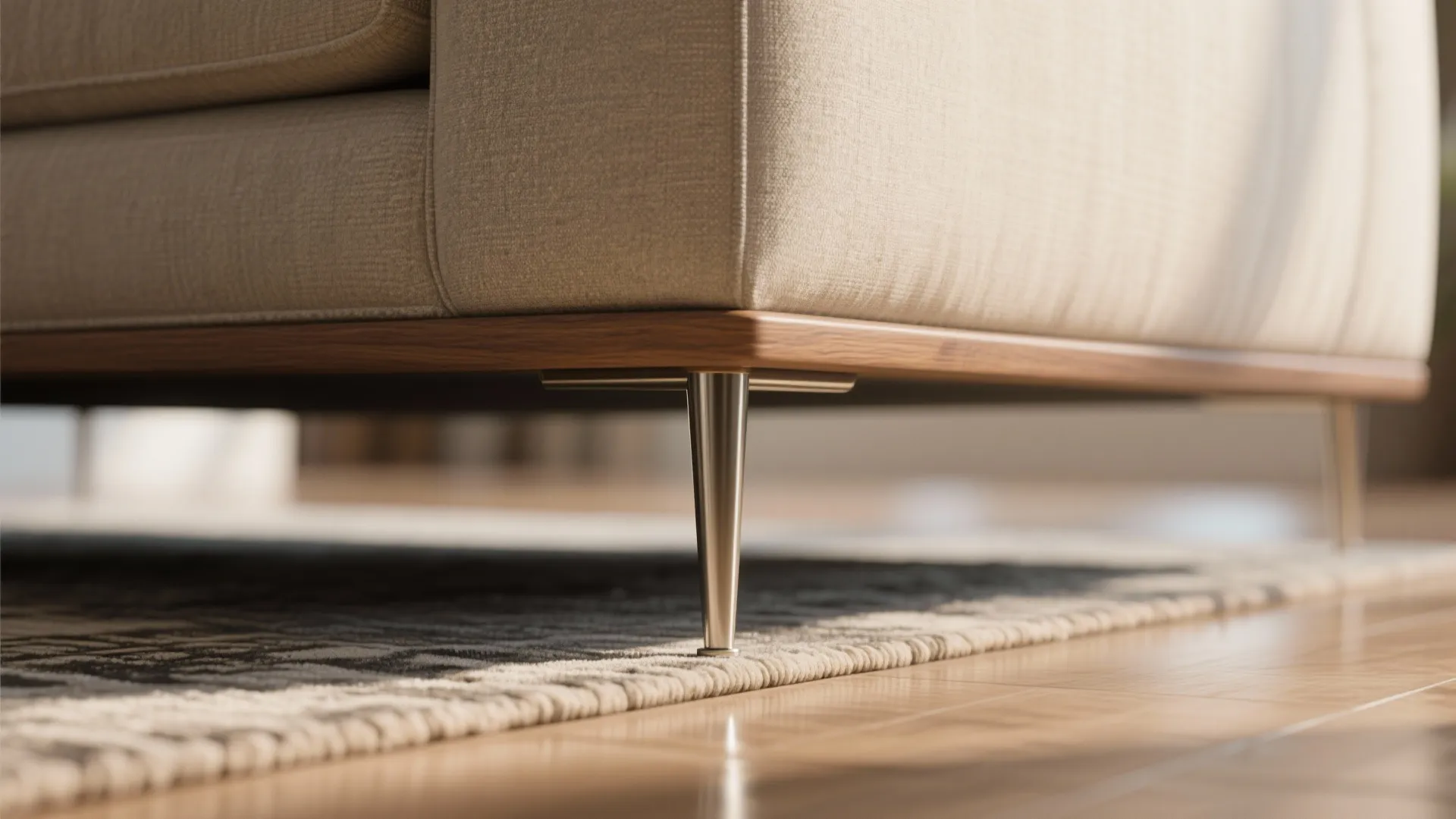 1. Go slim-legged and let light pass under