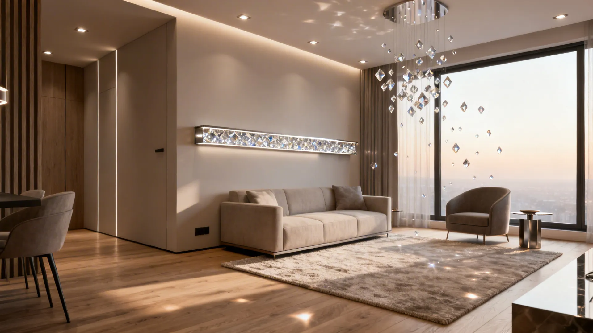 Modern Crystal Chandeliers: 5 Stylish Ideas