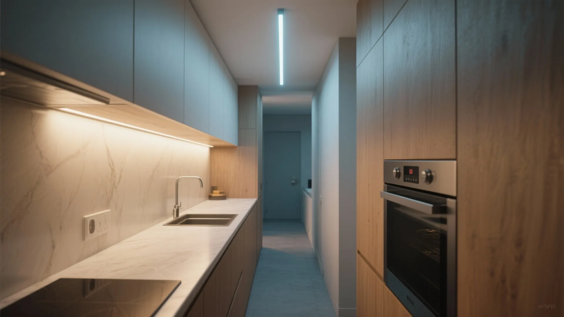 2. Slim-profile fixtures with big impact