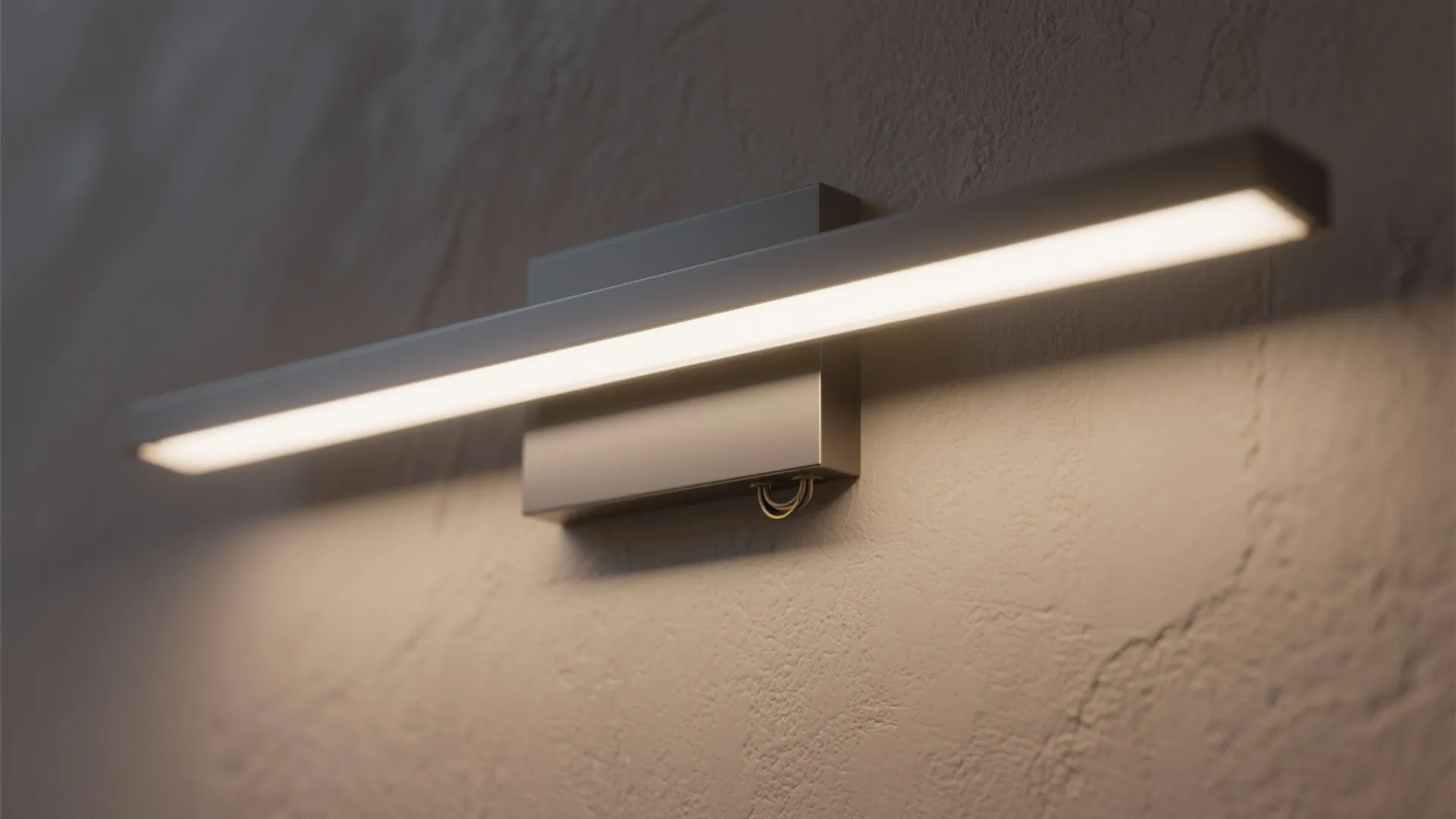 1. Slim Linear LED Sconces for Modern Facades