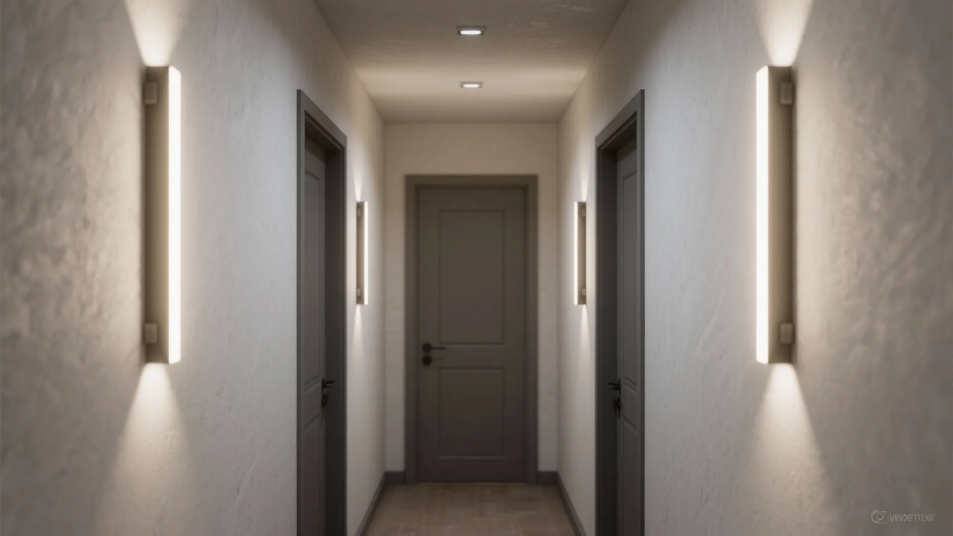 1. Slim Linear LED Sconces