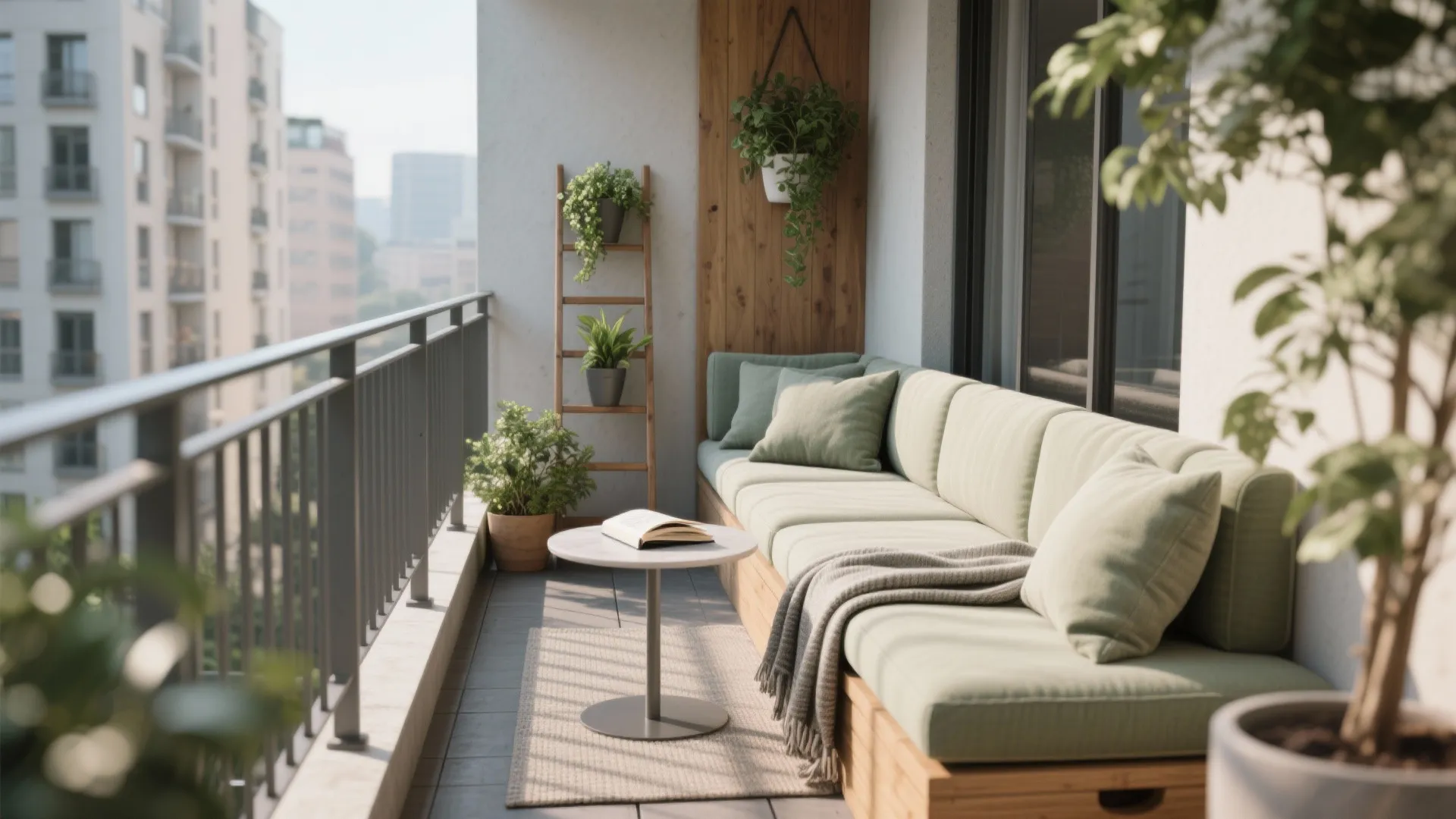 Slim Lounge Nook for Reading and Relaxing