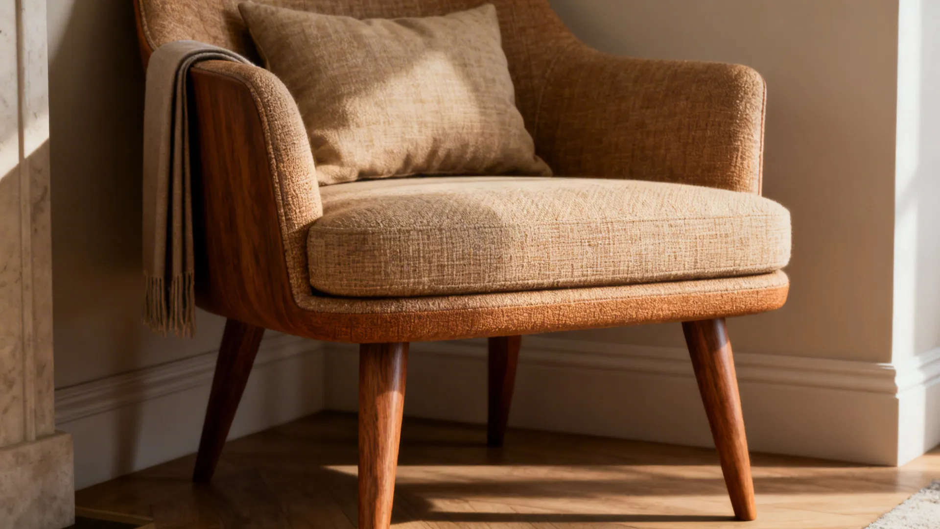 1. The Slim Mid-Century Armchair