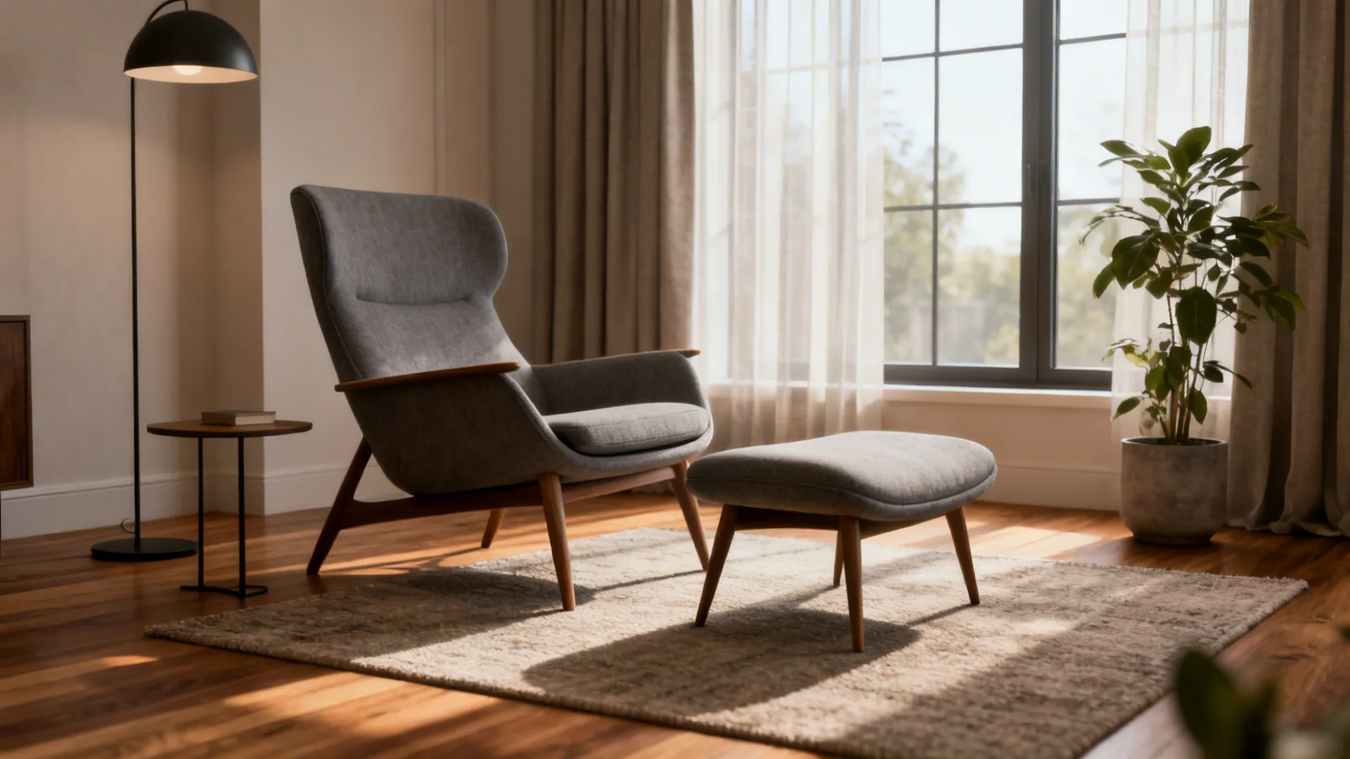 5 Gray Living Room Chair with Ottoman Ideas