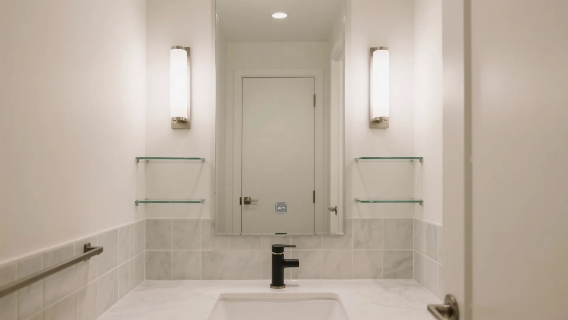 Slim Mirrored Medicine Cabinets, Wall-Mounted or Recessed