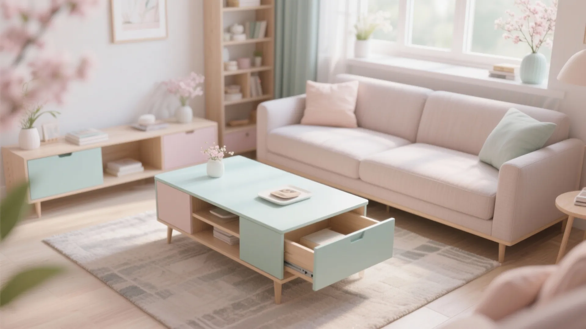 6. Multifunctional, Slim Furniture