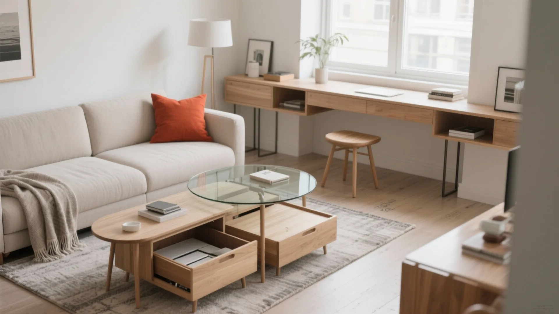 Idea 3: Choose multi-taskers and slim silhouettes