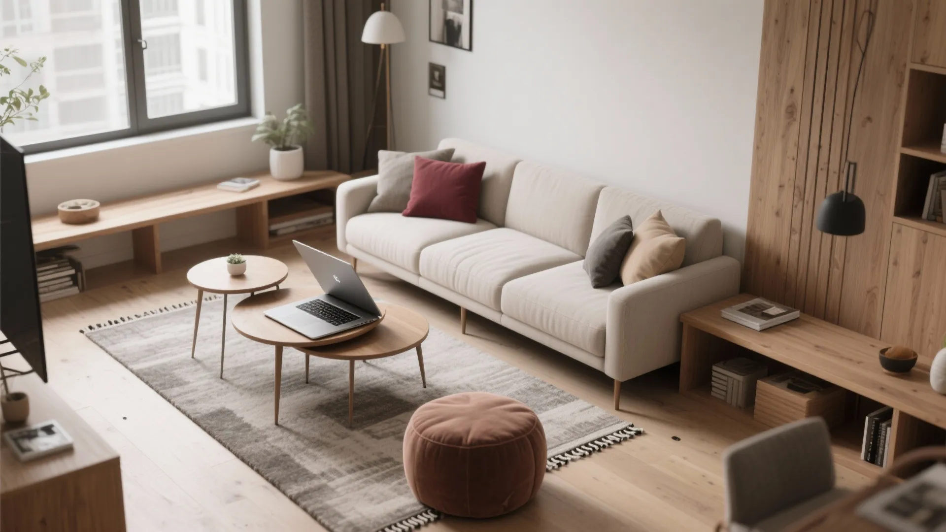 Choose Slim, Multi‑Tasking Pieces