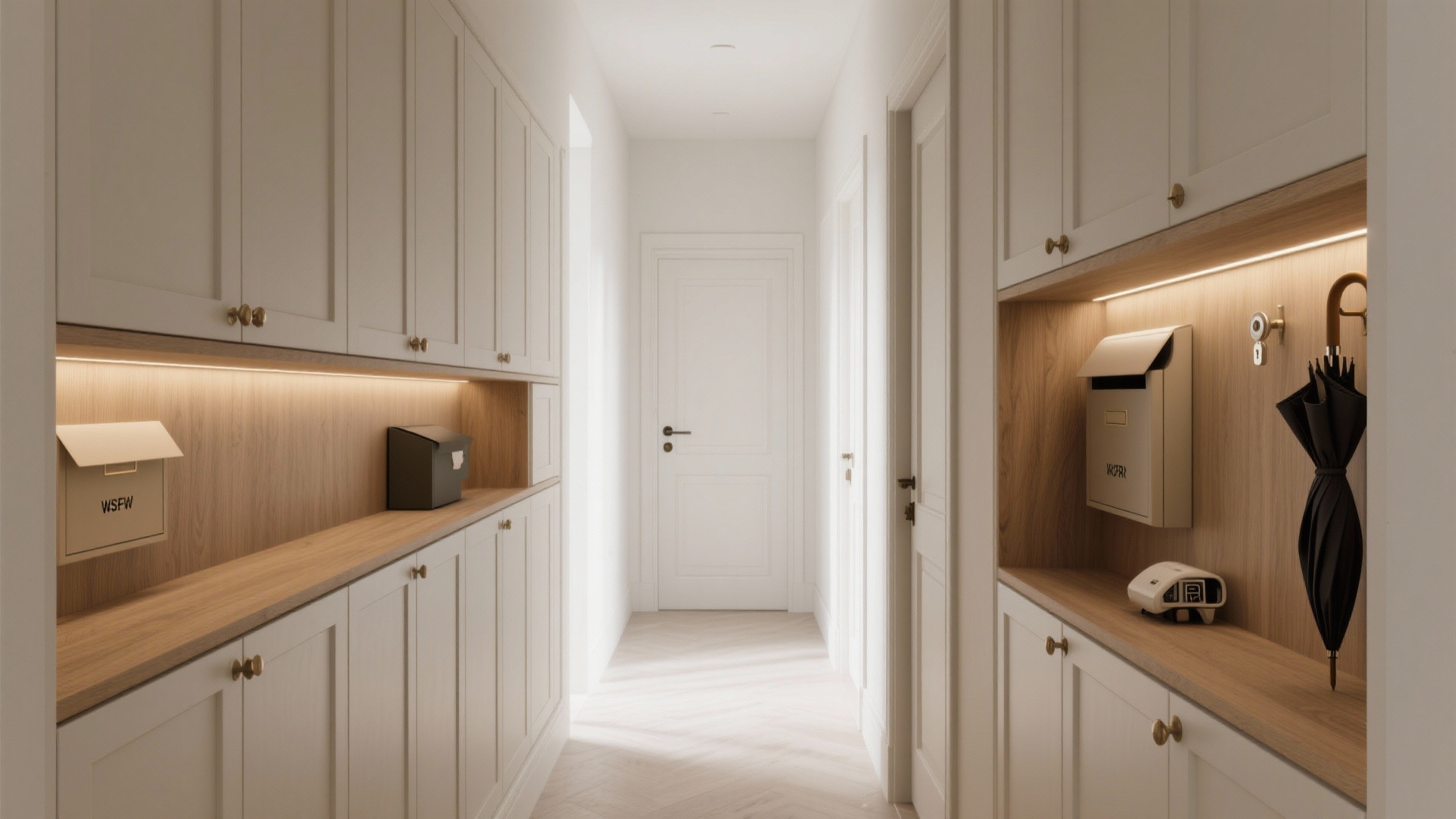 Hallway Feels Narrow? 5 Hall Wall Design Ideas That Add Light