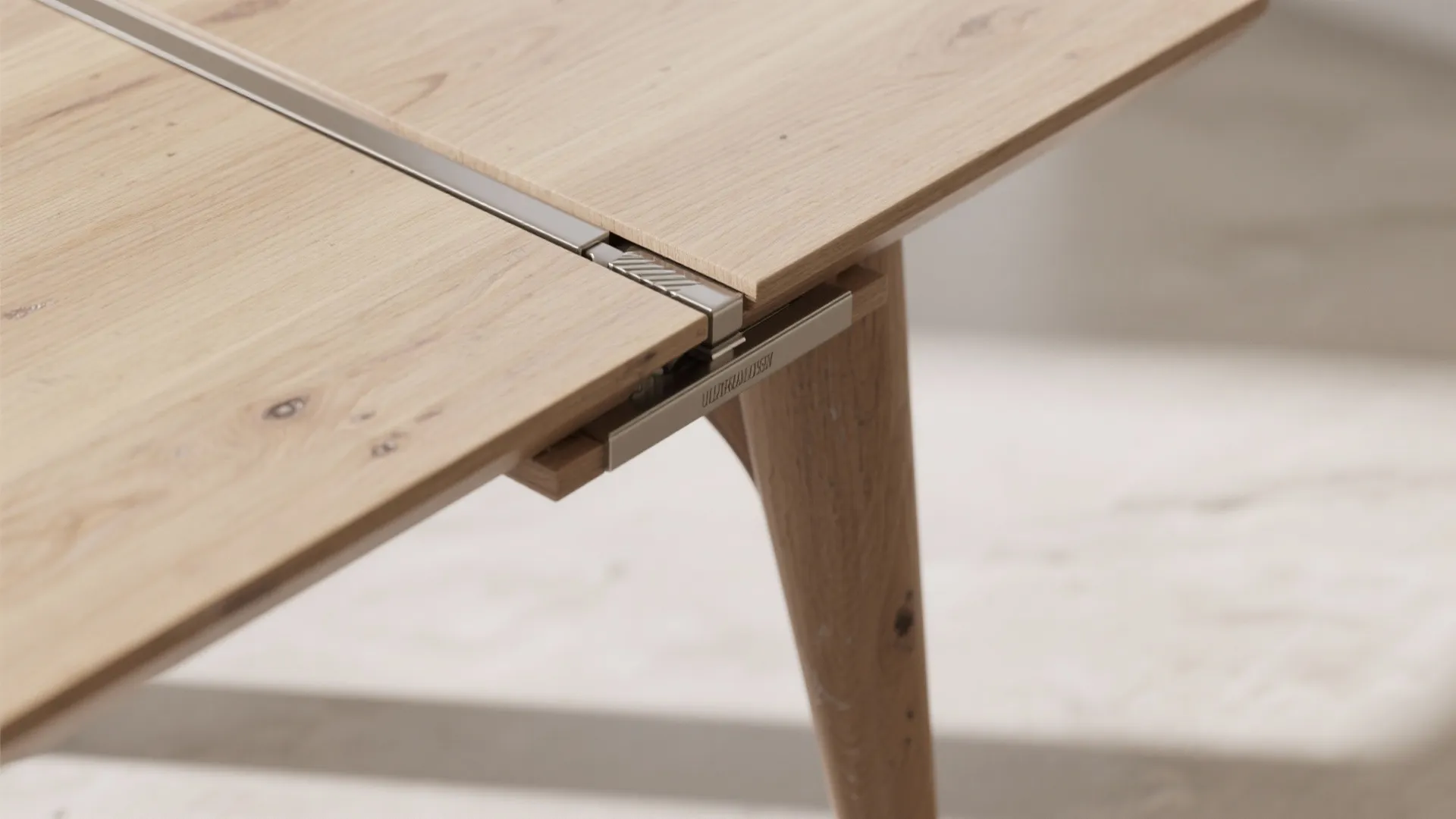 1. Slim pedestal base with tapered leaves