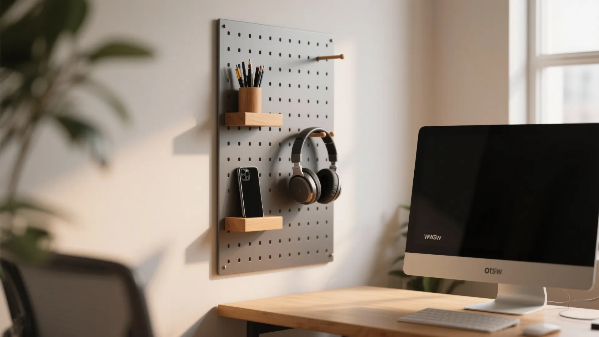 1. Slim vertical command center