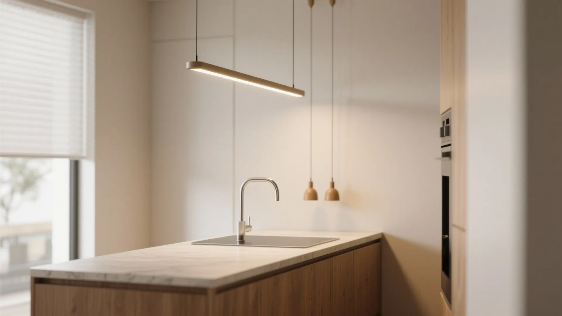 4. Pendant lights as focal points without overwhelming