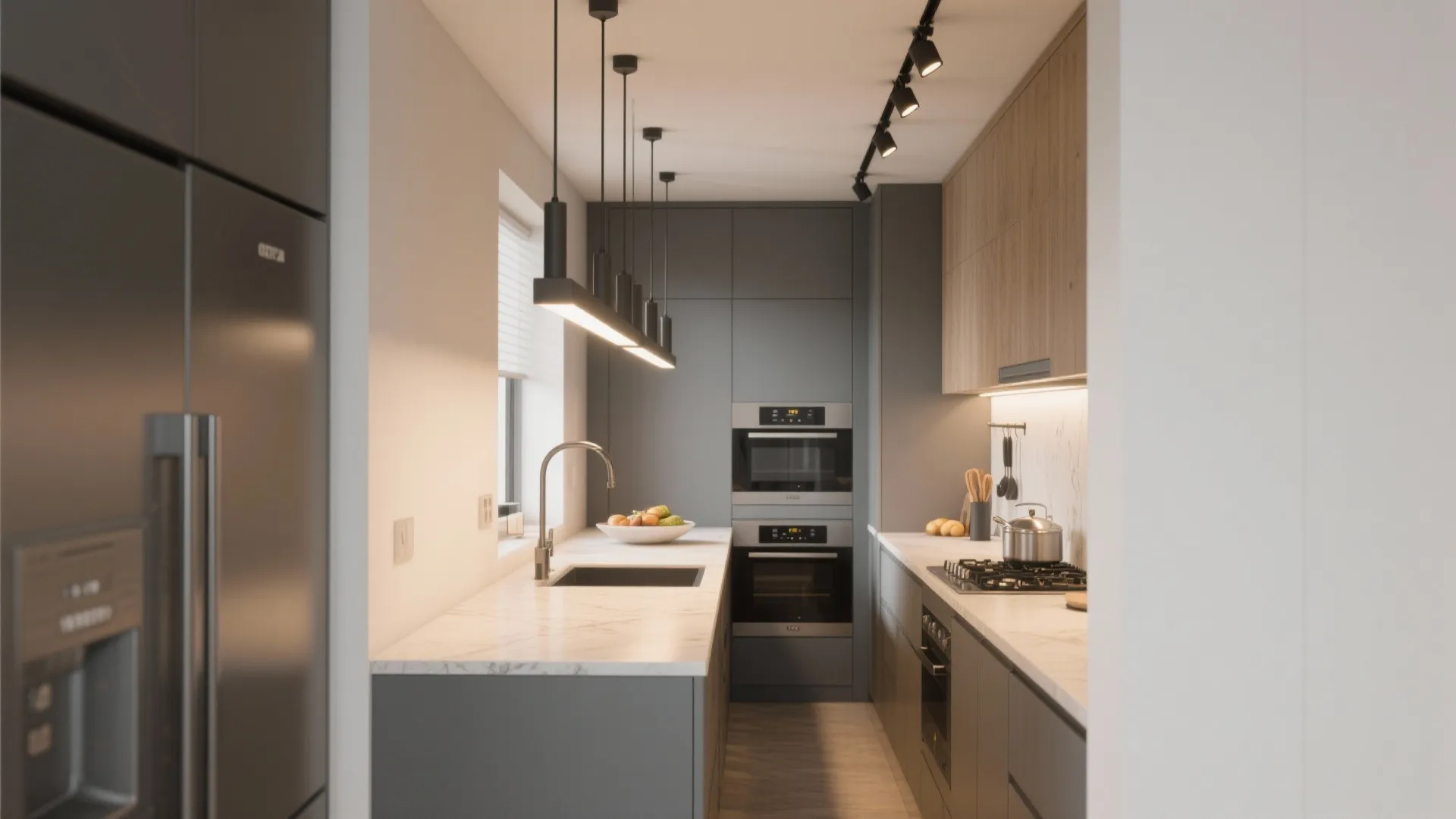 Pendants and spots that don’t crowd