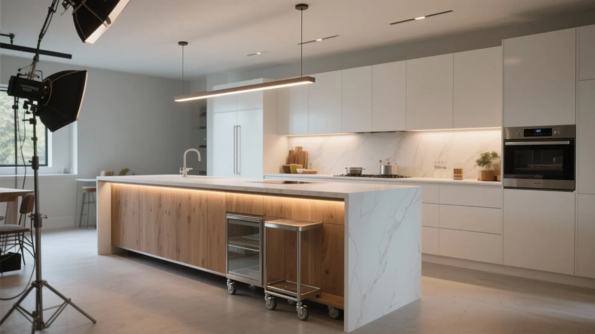 Compact Peninsulas, Rolling Islands, And Lighting That Lifts