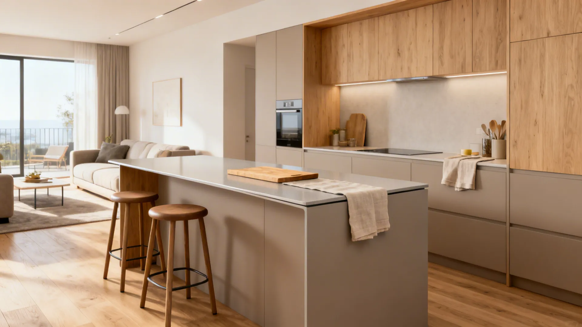 4) Dining That Doubles as a Prep Island