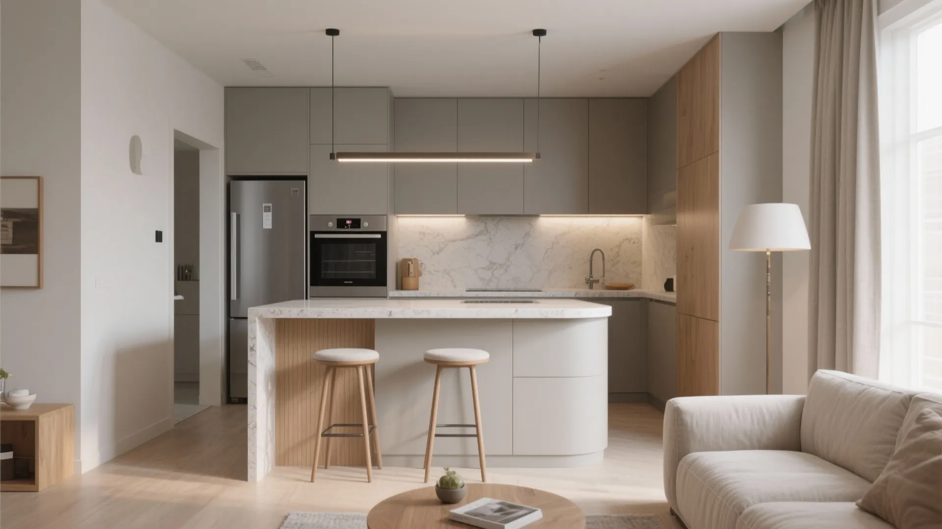 Zone planning with compact islands or peninsulas