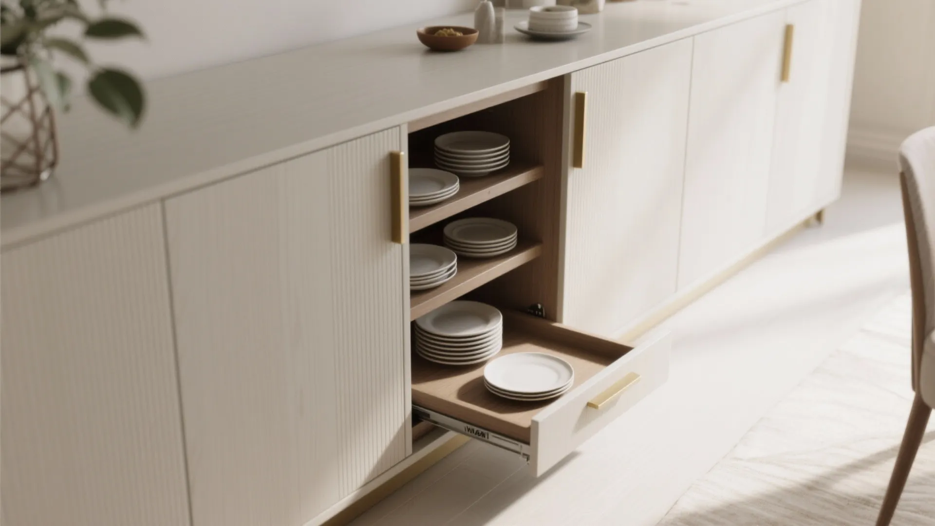 36 W x 36 H Dining Room Server — 5 Design Ideas: Space-smart solutions for a 36" x 36" dining room server, with real-case tips from a 10+ year designer