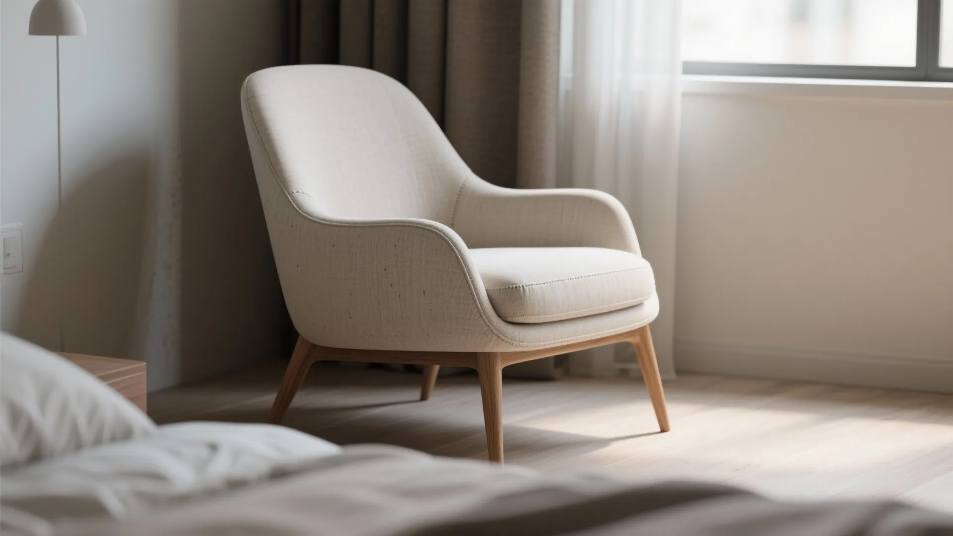 1. Slim Profile Armchair