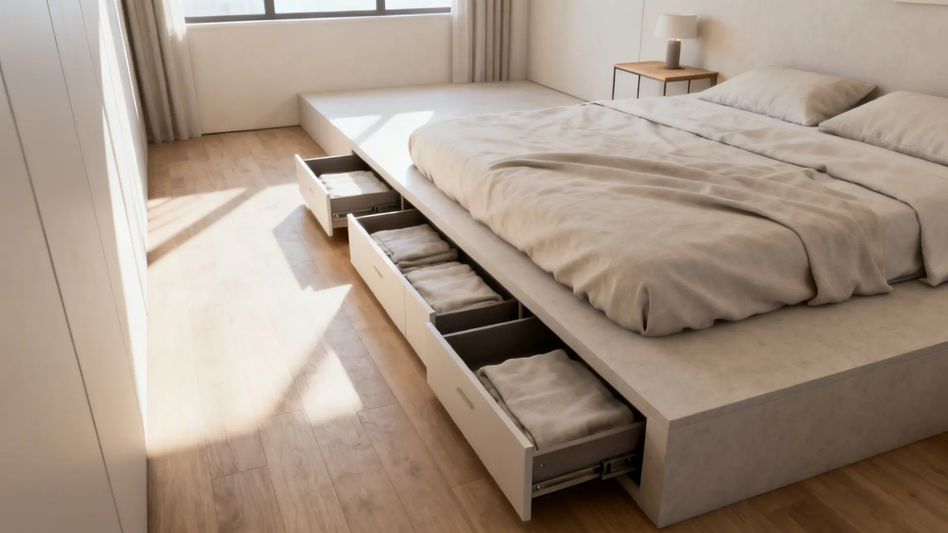 3. Pick a slim-profile bed to keep circulation